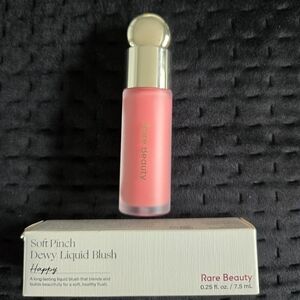 Rare Beauty HAPPY Soft Pinch Liquid Blush 0.25 fl oz Comes With Box